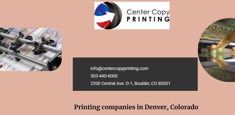 Printing companies in Denver