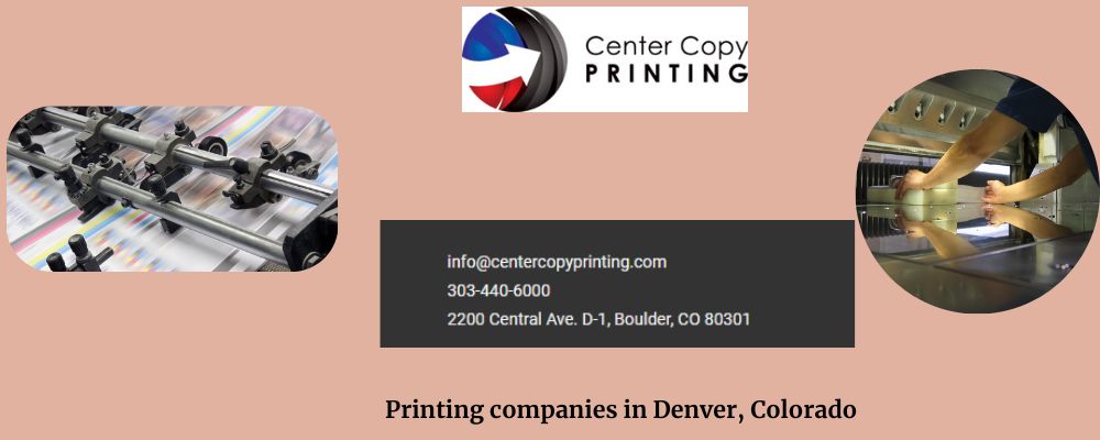 Printing companies in Denver